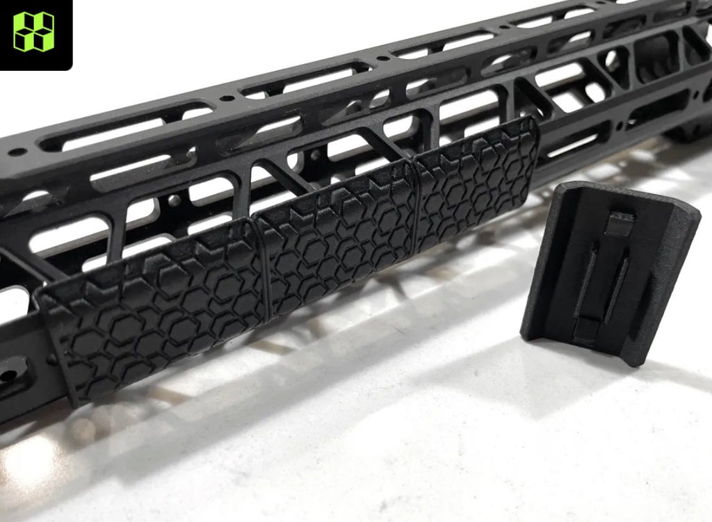 M LOK snap in rail covers x3