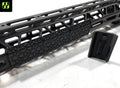 M LOK snap in rail covers x3